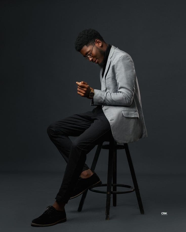 Corporate executive visual branding session